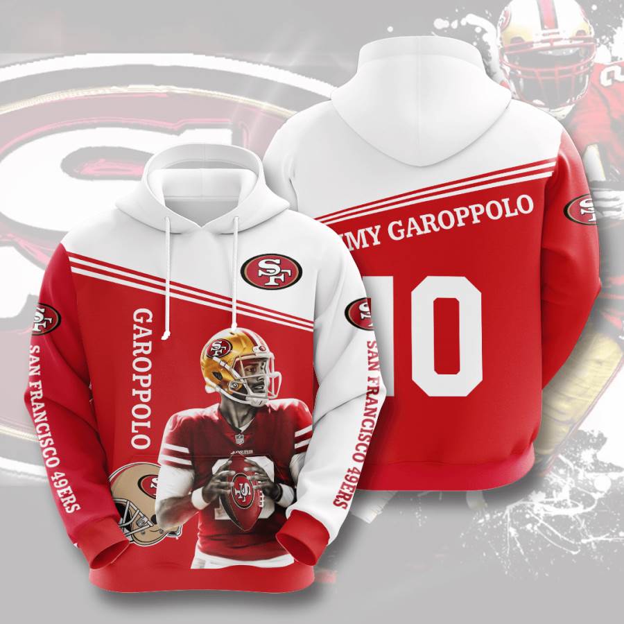 Sports American Football Nfl San Francisco Sport All Over Print Hoodie 3D 1