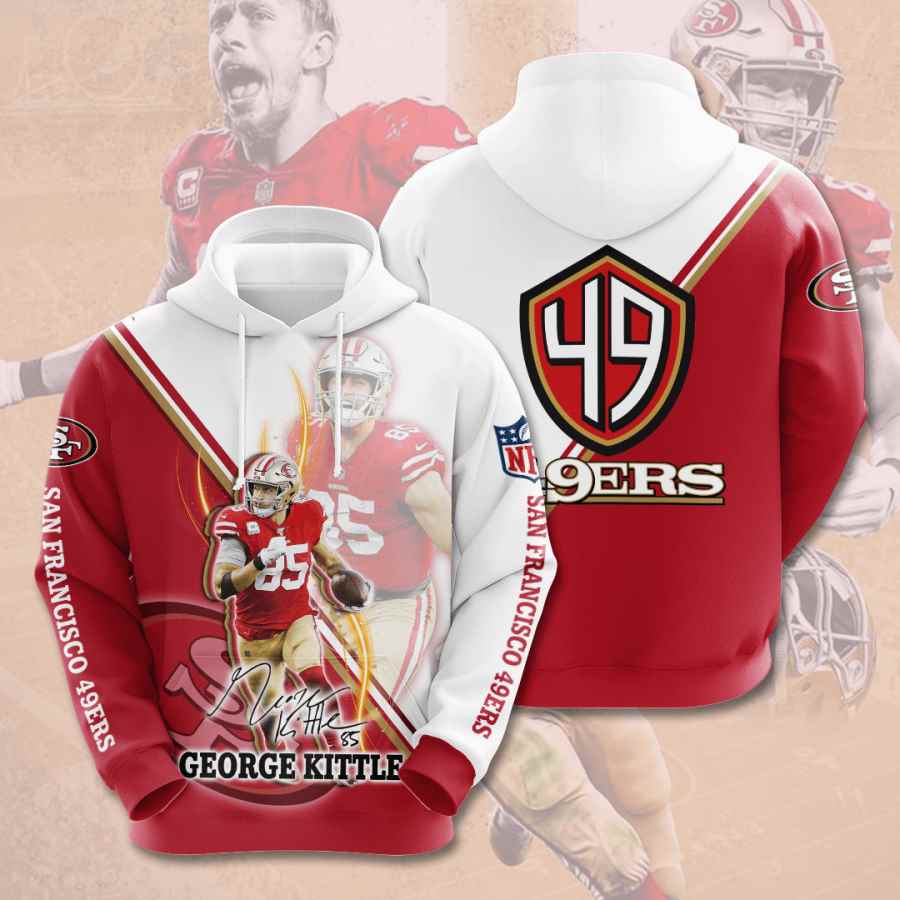 Sports American Football Nfl San Francisco Sport All Over Print Hoodie 3D 3