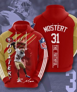 Sports American Football Nfl San Francisco Sport All Over Print Hoodie 3D 5