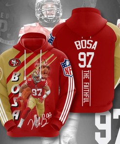 Sports American Football Nfl San Francisco Sport All Over Print Hoodie 3D 6