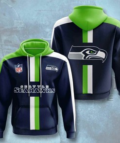 Sports American Football Nfl Seattle Seahawks Usa All Over Print Hoodie