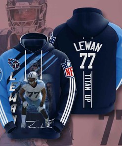 Sports American Football Nfl Tennessee Titans Taylor Lewan Usa Hoodie 3D
