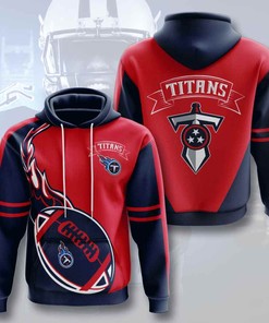 Sports American Football Nfl Tennessee Titans Usa Hoodie 3D
