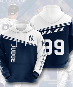 Sports Baseball Mlb New York Yankees Aaron Judge Usa Sport All Over Print Hoodie 3D