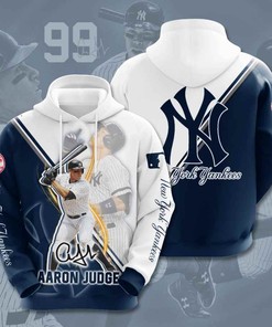 Sports Baseball Mlb New York Yankees Aaron Judge Usa Sport All Over Print Hoodie 3D 1