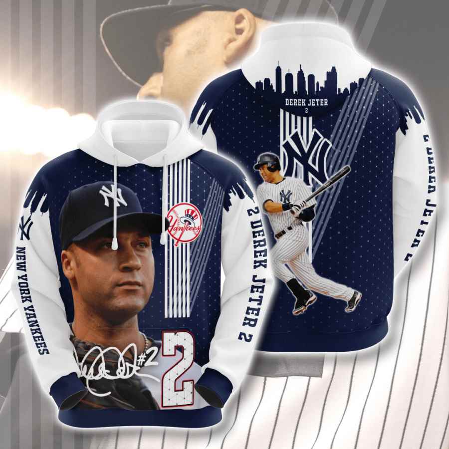 Sports Baseball Mlb New York Yankees Aaron Judge Usa Sport All Over Print Hoodie 3D 2