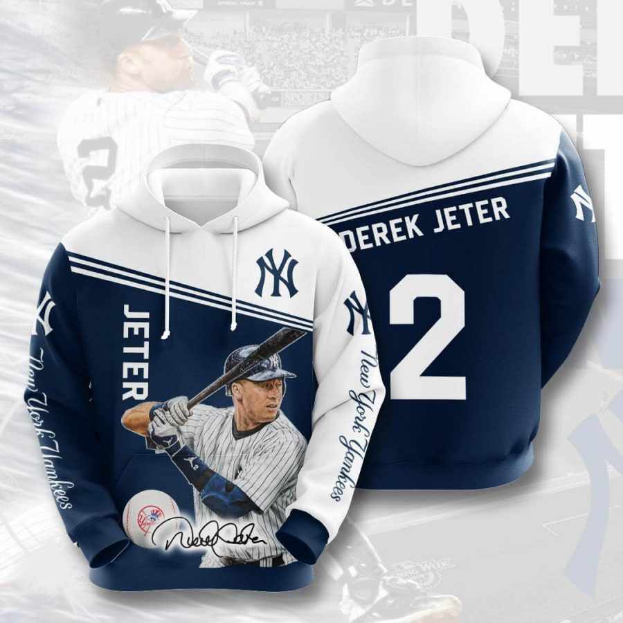 Sports Baseball Mlb New York Yankees Aaron Judge Usa Sport All Over Print Hoodie 3D 4