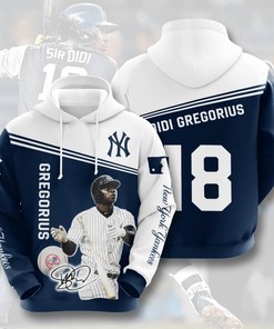 Sports Baseball Mlb New York Yankees Didi Gregorius Usa Hoodie 3D