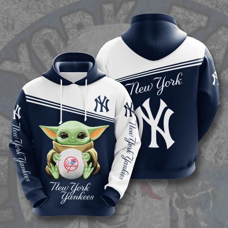Sports Baseball Mlb New York Yankees Usa Sport All Over Print Hoodie 3D 10