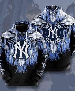 Sports Baseball Mlb New York Yankees Usa Sport All Over Print Hoodie 3D 13
