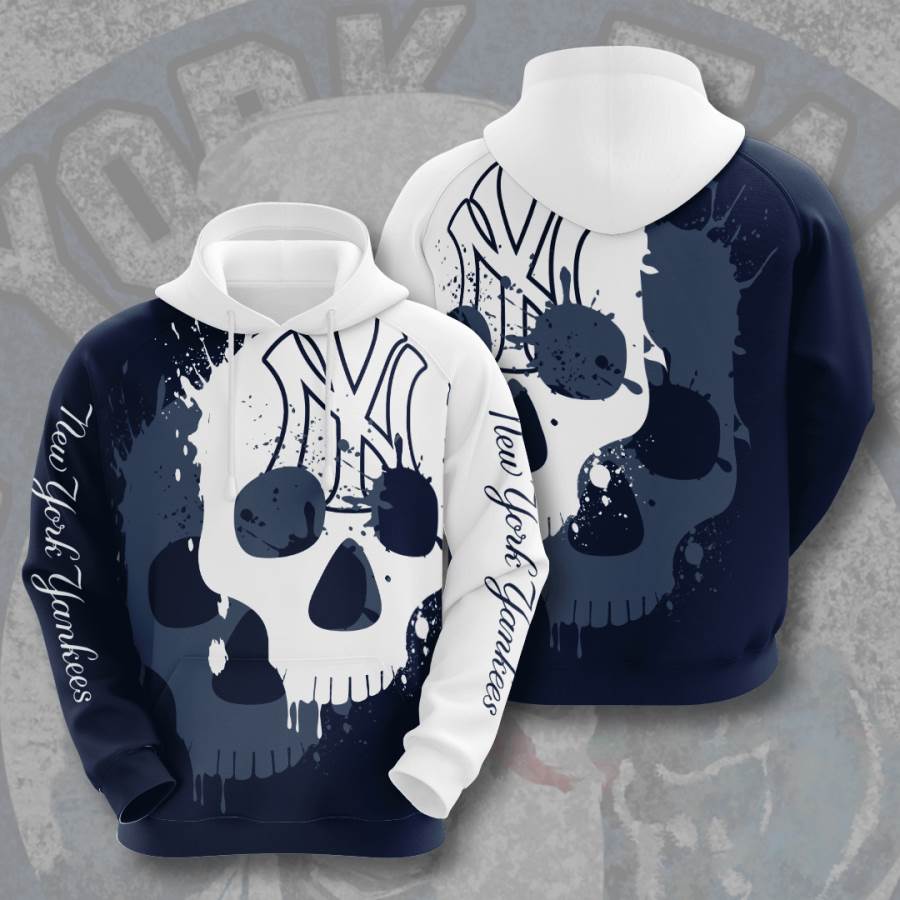 Sports Baseball Mlb New York Yankees Usa Sport All Over Print Hoodie 3D 18