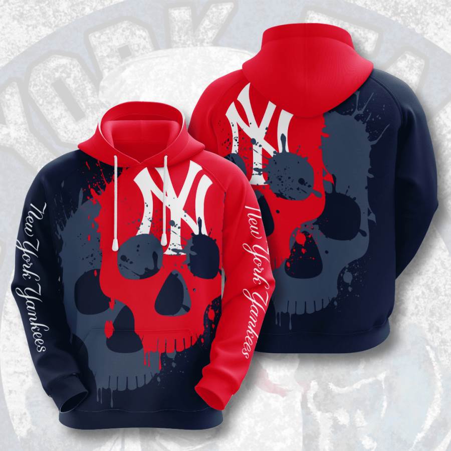 Sports Baseball Mlb New York Yankees Usa Sport All Over Print Hoodie 3D 20