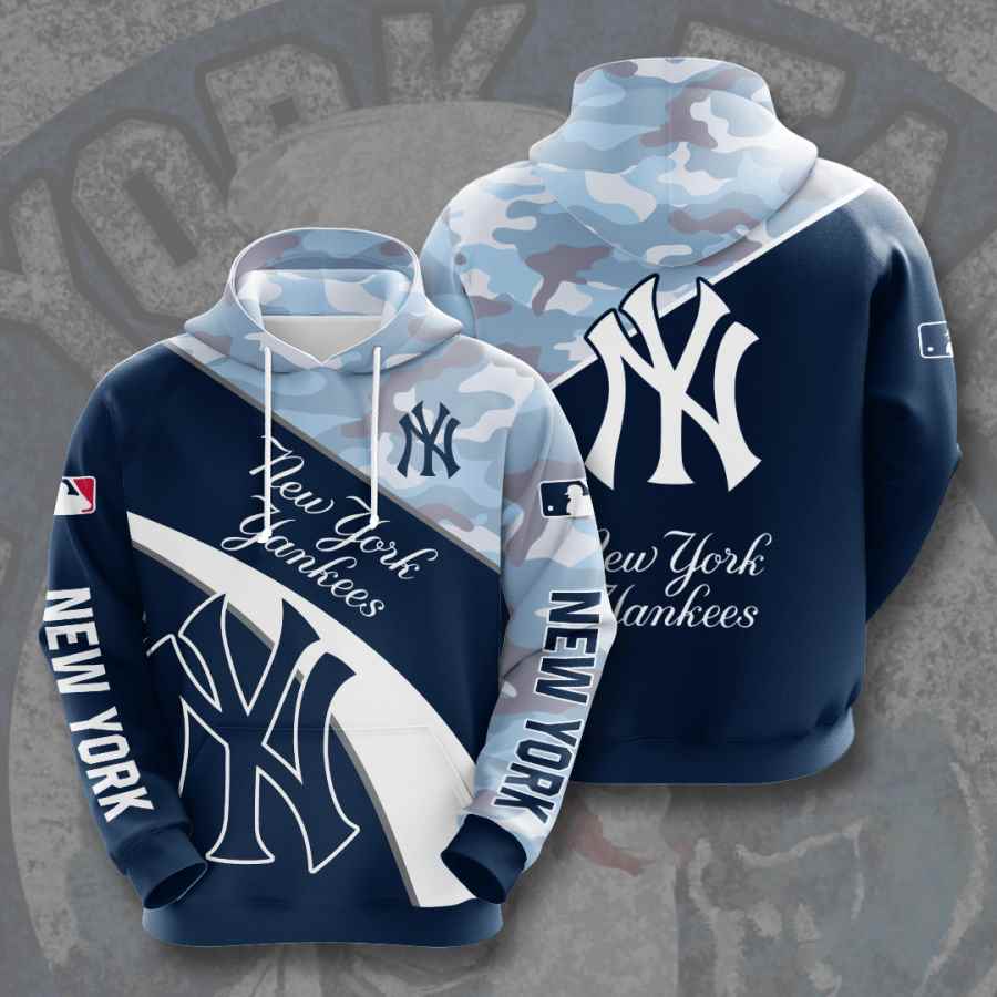 Sports Baseball Mlb New York Yankees Usa Sport All Over Print Hoodie 3D 21