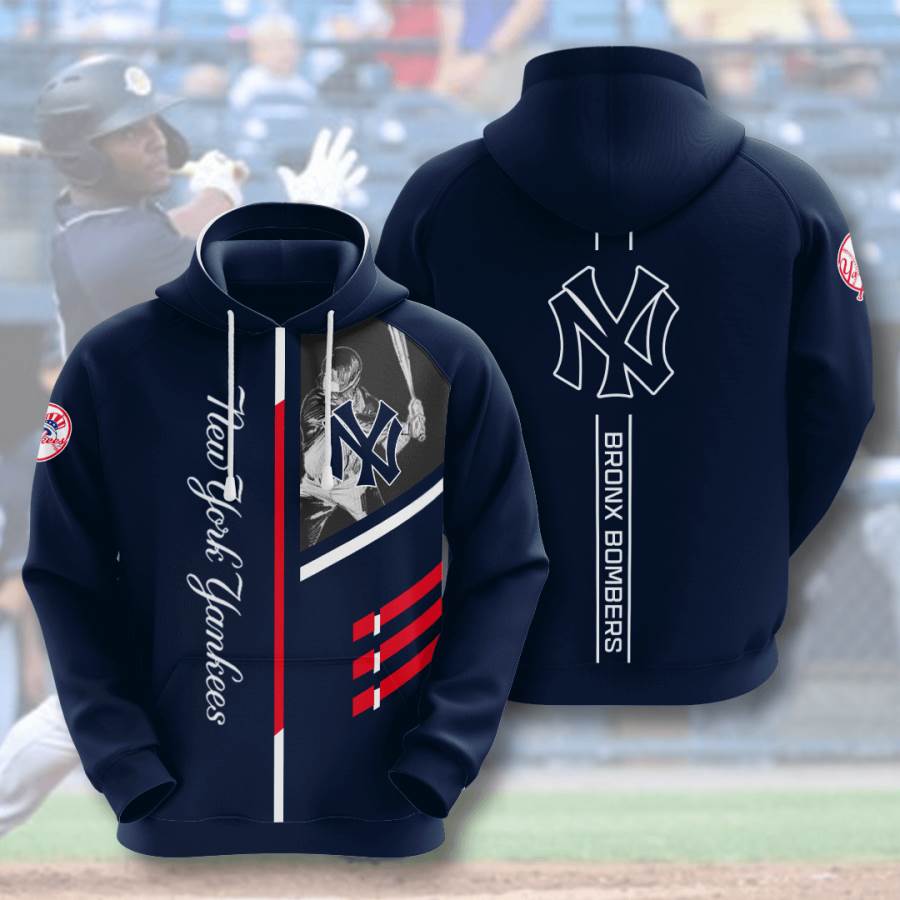 Sports Baseball Mlb New York Yankees Usa Sport All Over Print Hoodie 3D 23