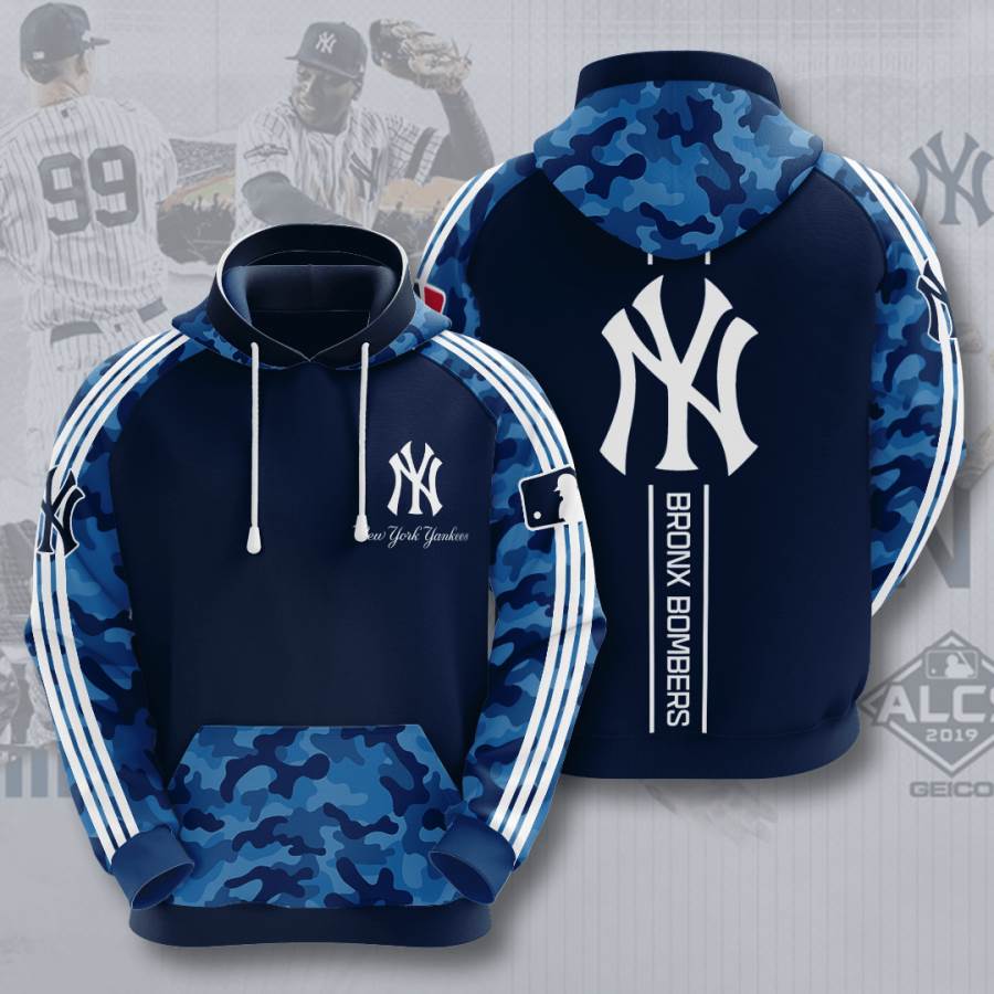 Sports Baseball Mlb New York Yankees Usa Sport All Over Print Hoodie 3D 3