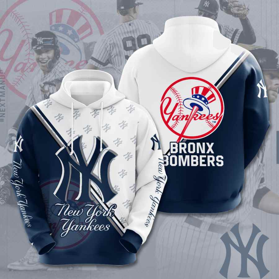 Sports Baseball Mlb New York Yankees Usa Sport All Over Print Hoodie 3D 4