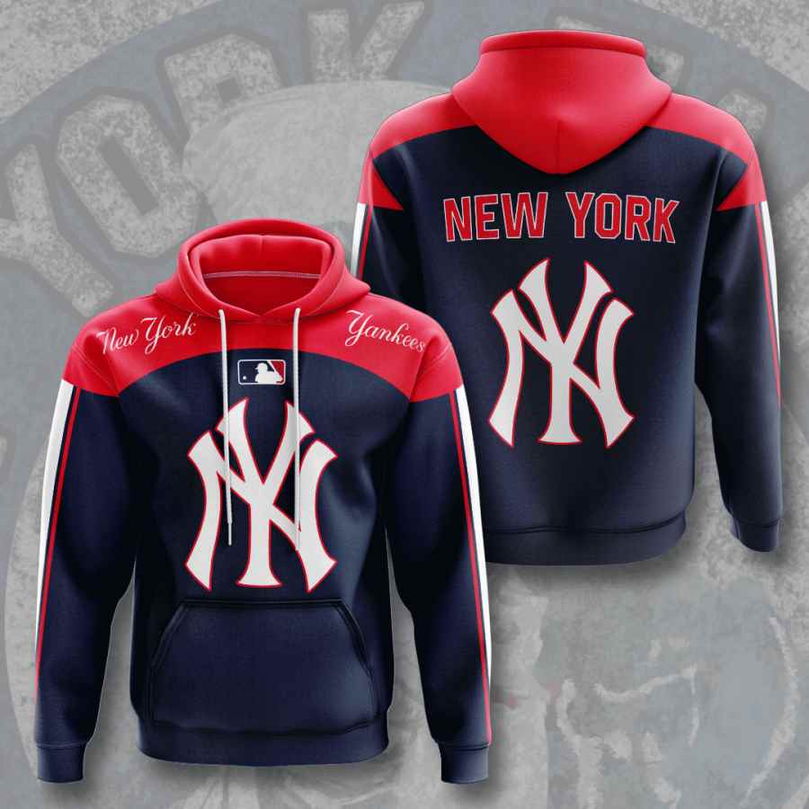 Sports Baseball Mlb New York Yankees Usa Sport All Over Print Hoodie 3D 8