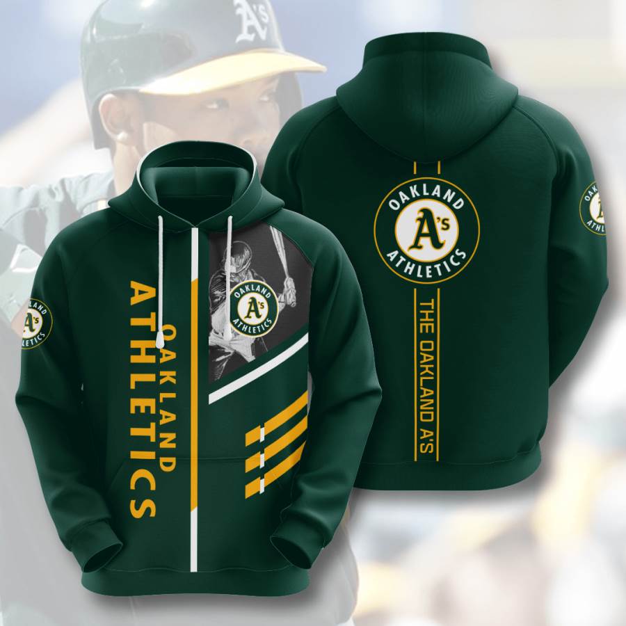 Sports Baseball Mlb Oakland Athletics Usa Sport All Over Print Hoodie 3D