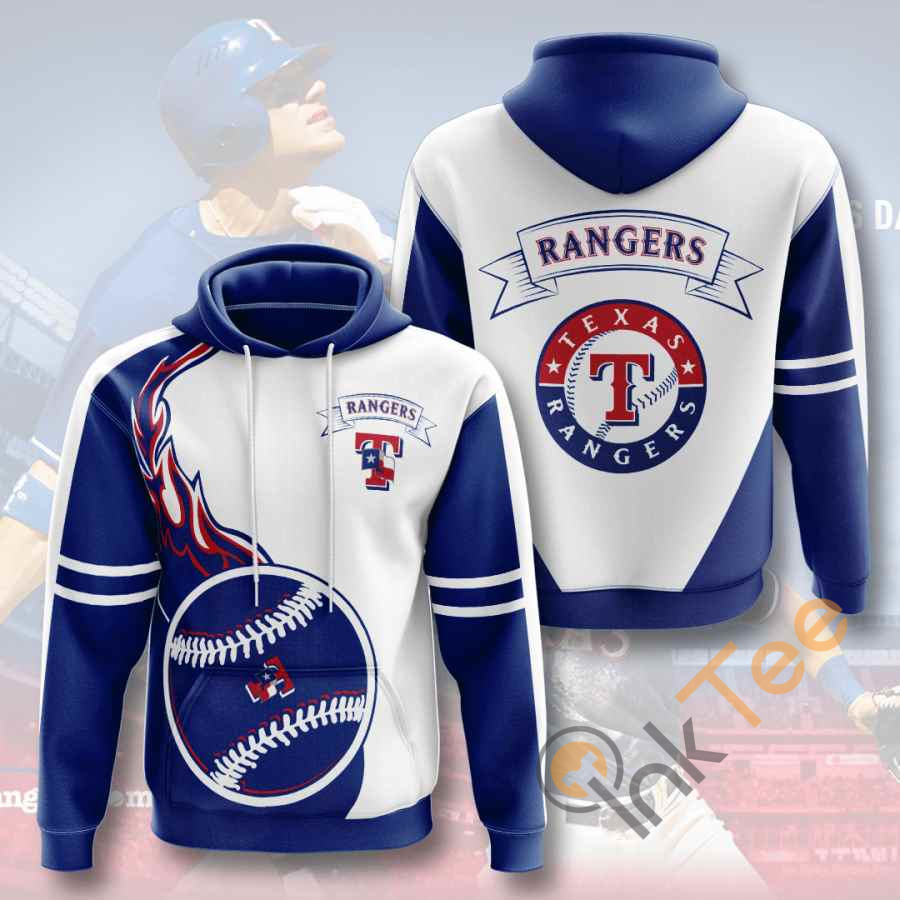 Sports Baseball Mlb Texas Rangers Usa Hoodie 3D