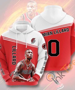 Sports Basketball Nba Portland Trail Blazers Usa Hoodie 3D