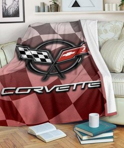 Sports Car Corvette C5 Blanket for Home Décor