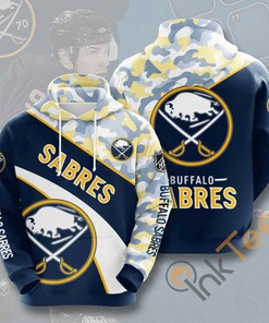 Sports Hockey Nhl Buffalo Sabres Usa Hoodie 3D