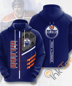 Sports Hockey Nhl Edmonton Oilers Usa Hoodie 3D