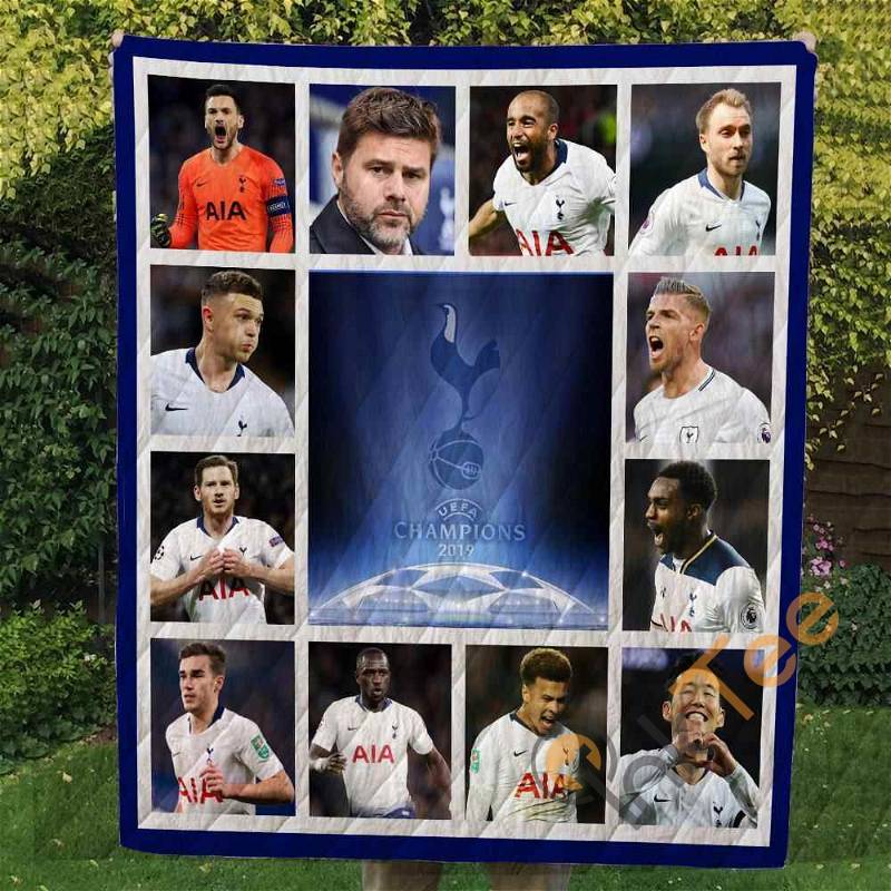 Spurs Champions Quilt Blanket Bedding Set
