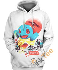 Squirtle Hoodie 3D