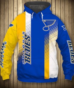 St. Louis Blues Hoodie 3D Cute Design Pullover Nhl