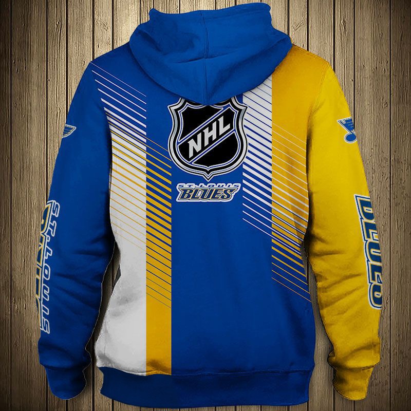 St. Louis Blues Hoodie 3D Cute Design Pullover Nhl - Image 2