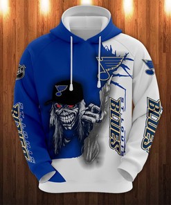 St. Louis Blues Hoodie Ultra Death Graphic Gift for Halloween