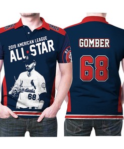 St Louis Cardinals Austin Gomber 68 2019 American League All Star Mlb Baseball Gomber Lovers Polo Shirt