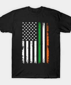 St. Patrick's Day American Irish Flag Shirt