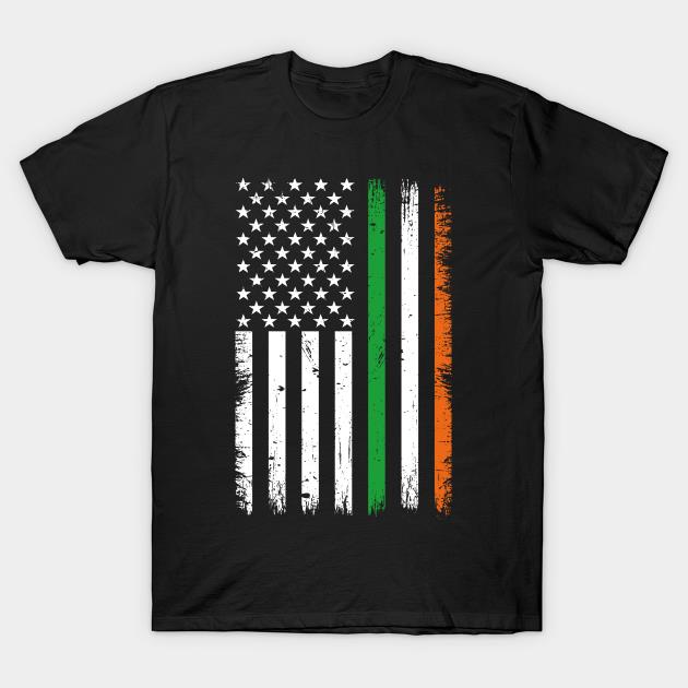 St. Patrick's Day American Irish Flag Shirt