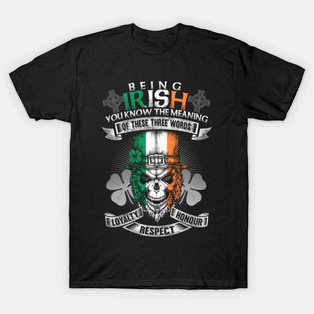 St. Patrick's Day Being Irish You Know The Meaning Of These Three Words Shirt