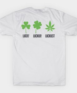 St. Patrick's Day Funny Lucky Luckier Luckiest Irish Shirt