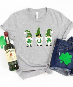 St Patricks Day Gnome Shirt, Shamrock Shirt, Patricks Day Gnome Shirt, Saint Patricks Day Family Matching Shirt