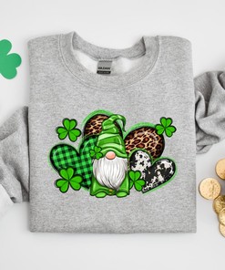 St Patrick's Day Gnomes Shirt, Clover Shirt Shirt, Irish Shirt