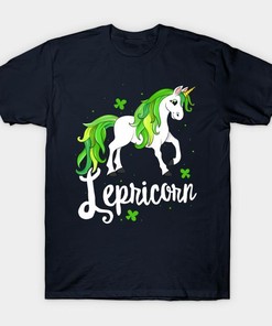 St Patrick's Day Lepricorn Leprechaun Unicorn Shirt