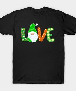 St Patrick's Day Love Gnomes Shirt