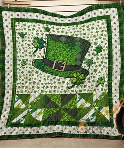 St. Patricks Day Quilt Blanket Bedding Set