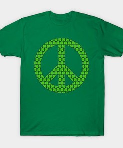 St Patrick's Day Shamrocks For Peace Shirt