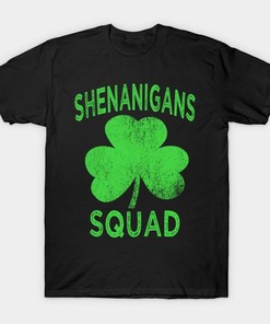 St Patrick's Day Shenanigans Squad Shirt