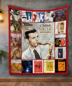 Stan Getz For Musicians Only Quilt Blanket Bedding Set Great Customized Blanket Gifts For Birthday Christmas Thanksgiving