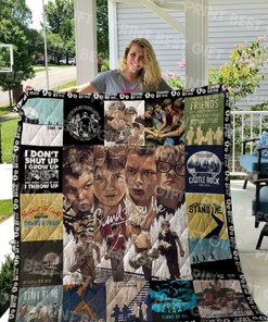 Stand By Me Poster Quilt Blanket Bedding Set for Home Décor