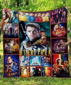 Star Trek Quilt Blanket Bedding Set With Pillowcase Option