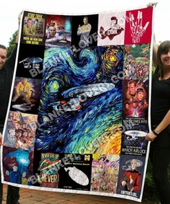 Star Trek Quilt Blanket Bedding Set for Home Décor
