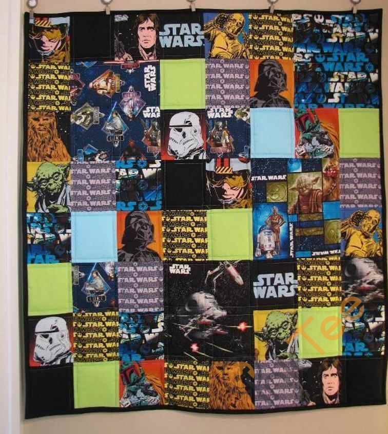 Star Wars 2 Quilt Blanket Bedding Set