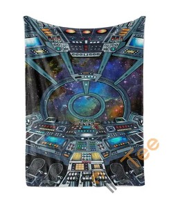 Star Wars Millennium Falcon Sherpa Fleece Blanket Gifts for Family, for Couple